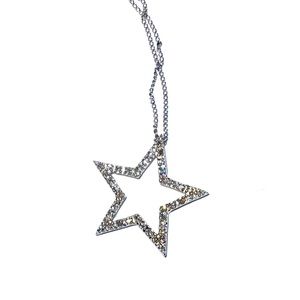 0.12 CT White Diamond Star Necklace WITH LIFETIME PROTECTION